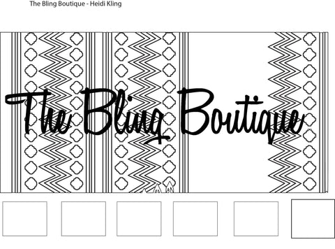 Custom Bling Boutique Show Pad - Design #1