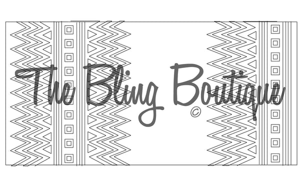 Custom Bling Boutique Show Pad - Design #2