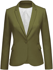 Olive Green Show Blazer