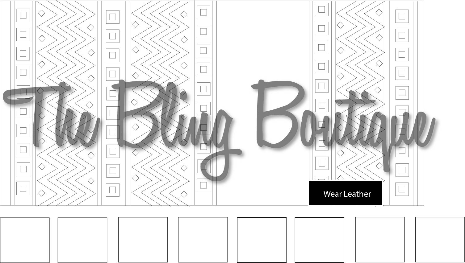 Custom Bling Boutique Show Pad - Design #12