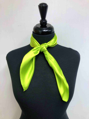 Solid Lime Green Scarf