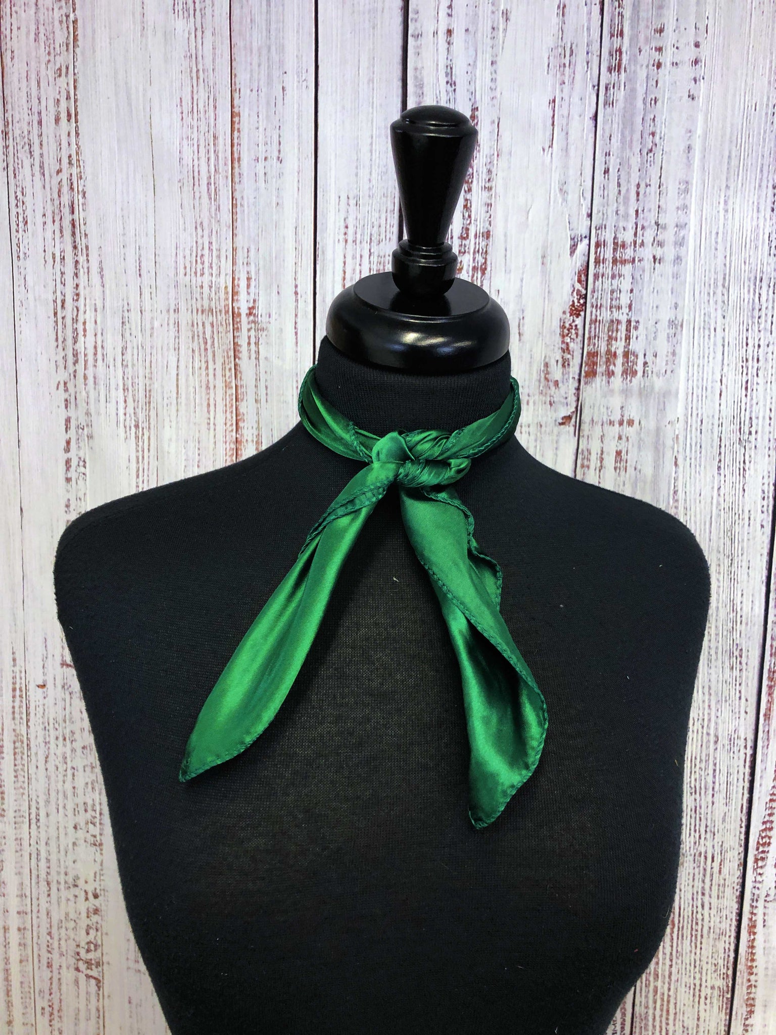 Kelly Green Solid Scarf