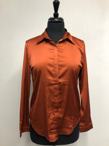 Semi-Satin Button Down Shirts (Multiple Sizes & Colors Available)