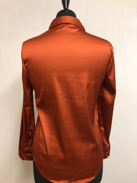 Semi-Satin Button Down Shirts (Multiple Sizes & Colors Available)