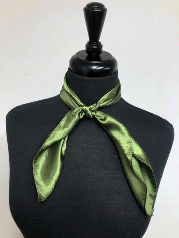 Solid Olive Green Scarf