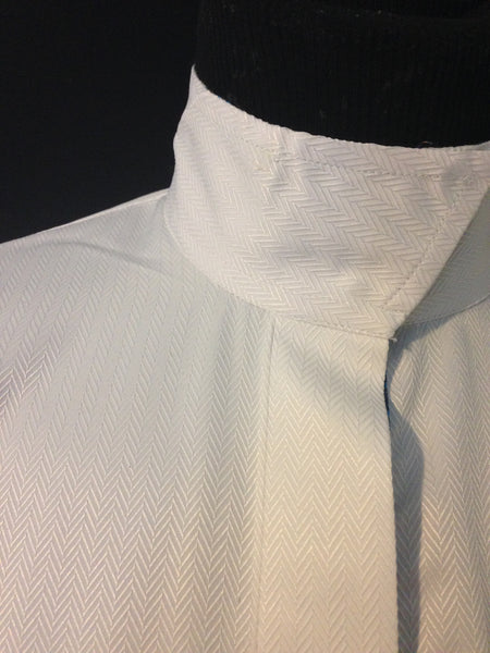 Herringbone Paisley Coolmax Hunt Shirt - White