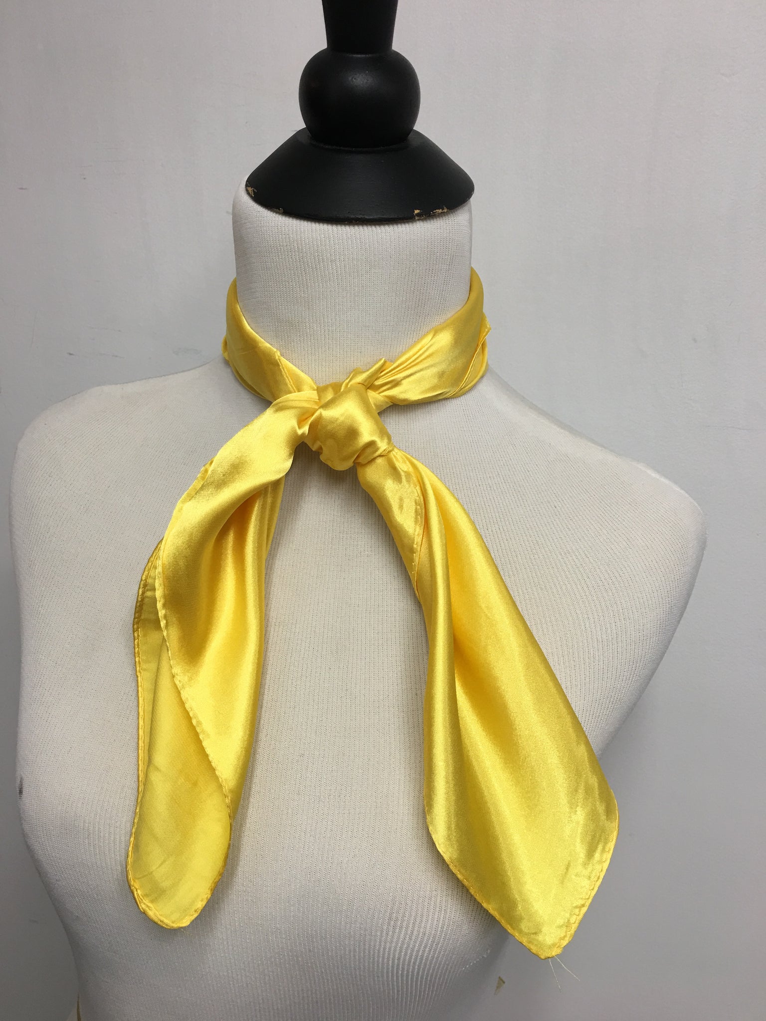 Solid Yellow Scarf