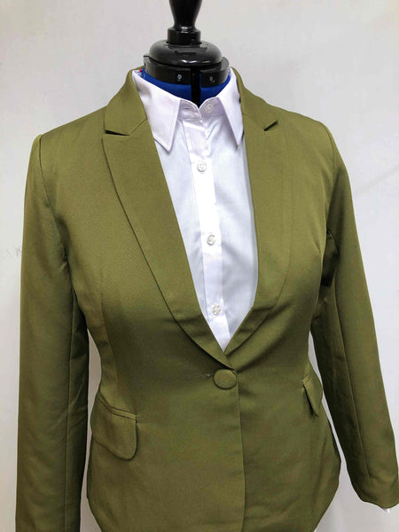 Olive Green Show Blazer