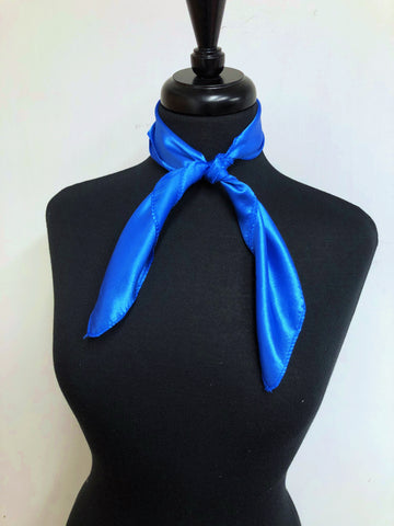 Solid Royal Blue Scarf