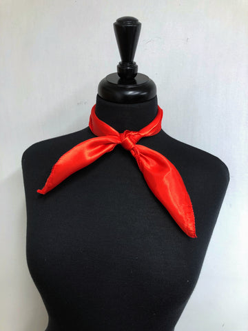 Solid Red Scarf