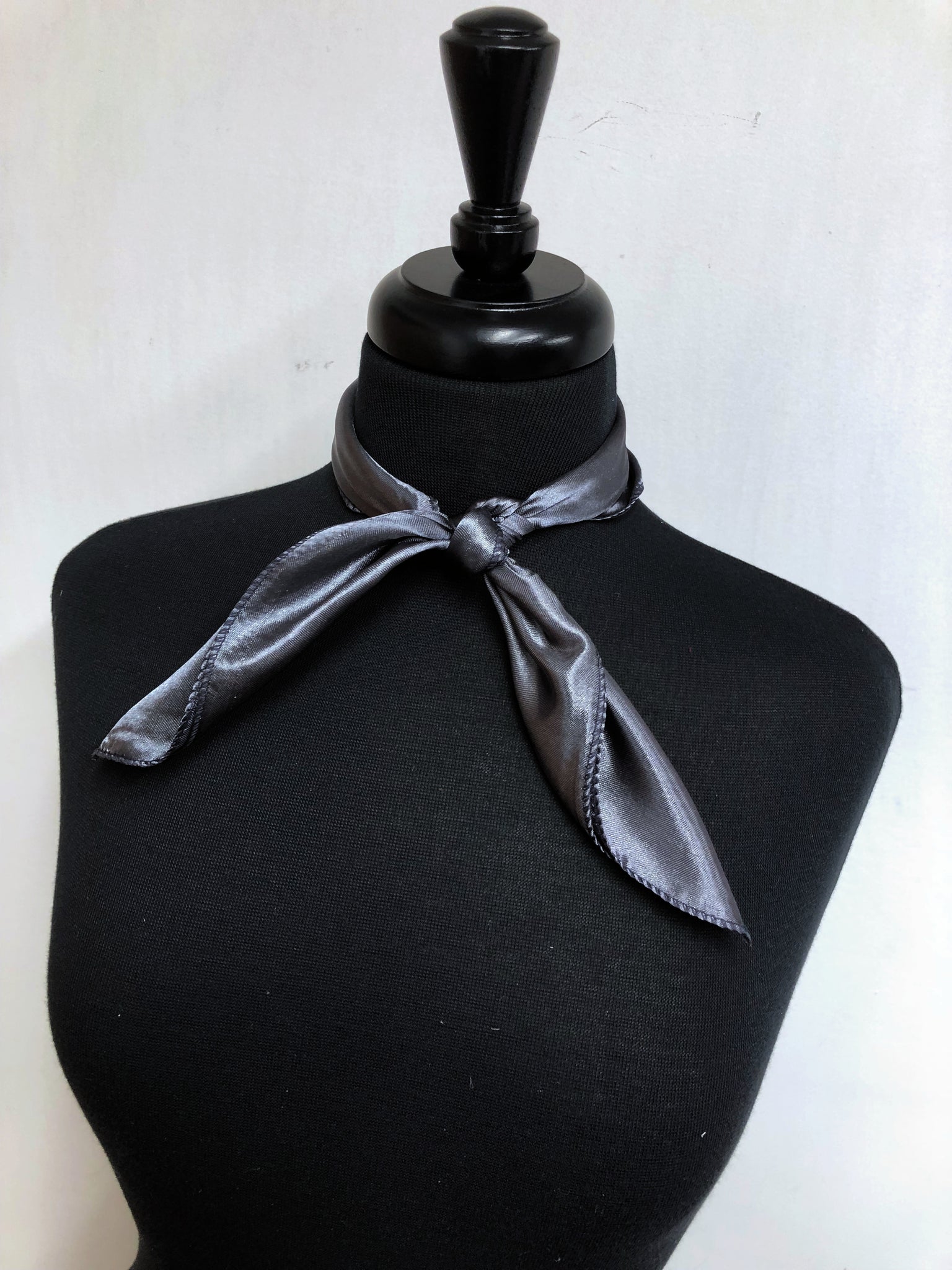 Solid Charcoal Scarf