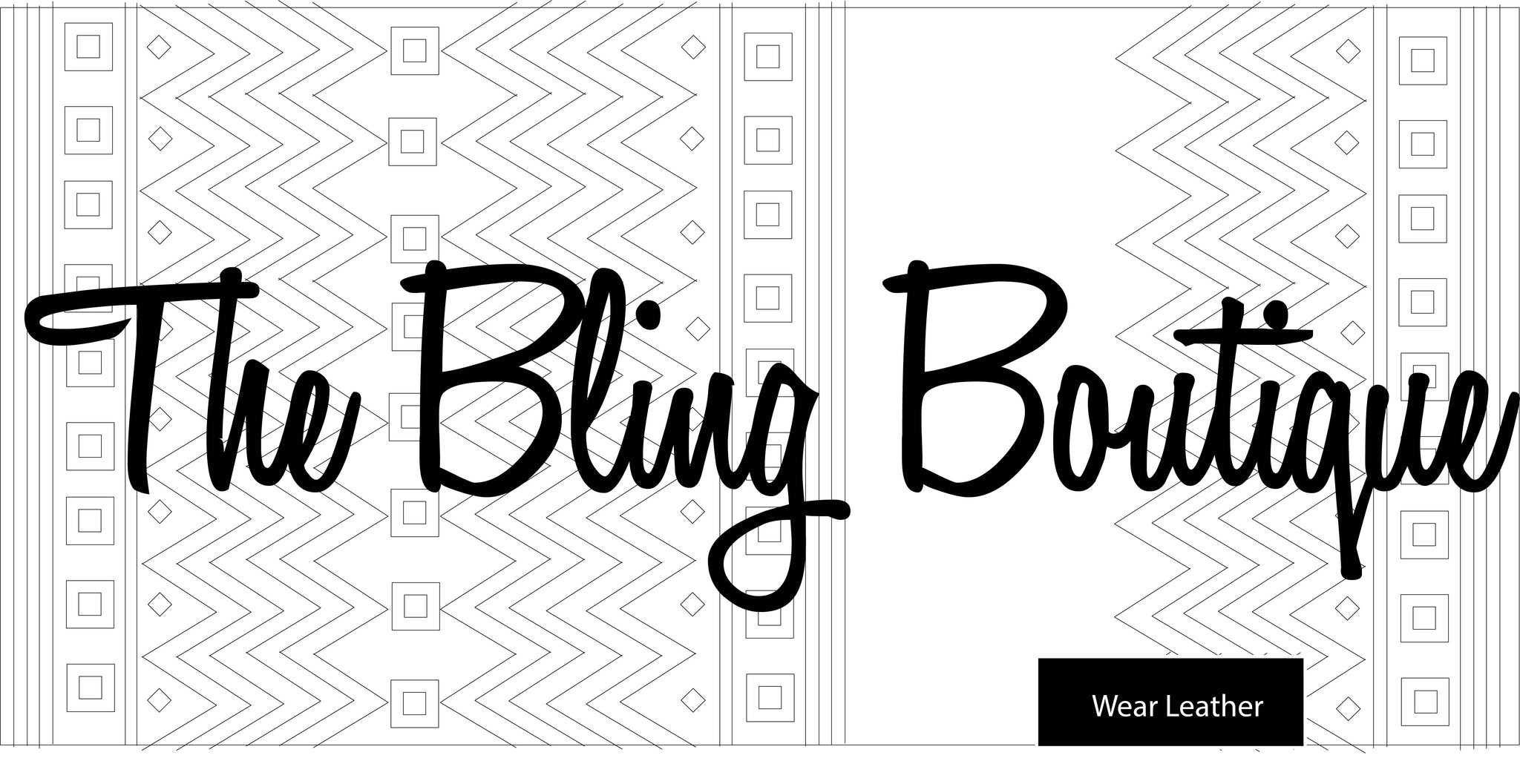 Custom Bling Boutique Show Pad - Design #10