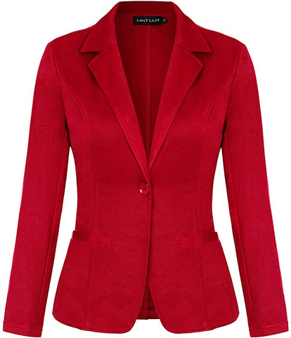 Red Show Blazer