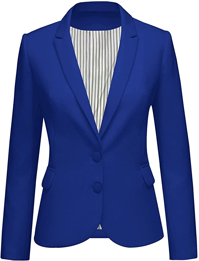 Blue Dress Jacket Royal Blue Womens Jacket Royal Blue Suit Ladies