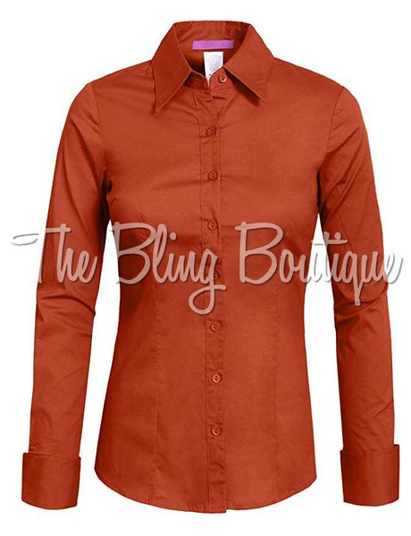 (Multiple Colors Available) Button Down Shirt