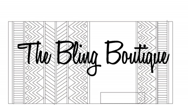 Custom Bling Boutique Show Pad - Design #7