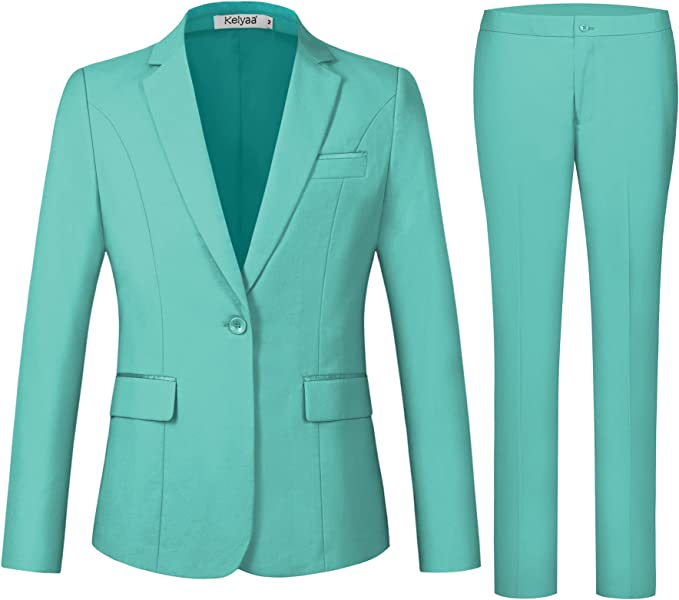 Mint Blazer Suit Set